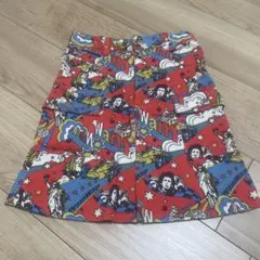 WAM WAM ワムワム 総柄 スカート キッズ アメカジ
