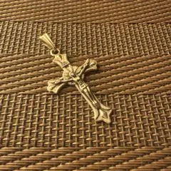 金属製十字架ペンダント INRI刻印 ★希少★