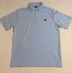 FootJoy フラッグ柄 半袖ポロシャツ ホワイト XL - メルカリ