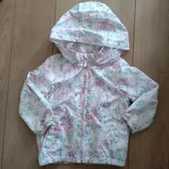 baby GAP 　花柄フード付きジャケットアウター　105（100〜110）