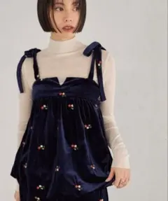 フラワーベロアビスチェのサムネイル