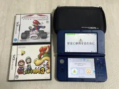 Newニンテンドー3DS LL メタリックブルー ソフト付き