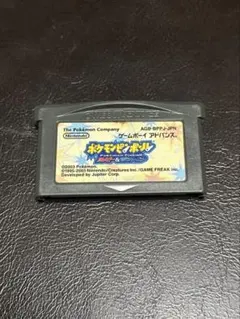 ポケモンピンボールルビー&サファイア　カセット　ゲームボーイアドバンスSP