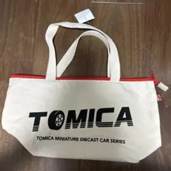 TOMICA トートバッグ キャンバス地 ファスナー付きのサムネイル