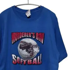 MURDERER'S ROW SOFTBALL Tシャツ 青 10
