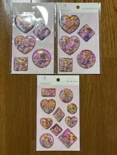 本日発送◯セリア　ウォーターシール　3枚セット　ラプンツェル　ディズニー