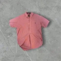 美品✨polo by Ralph Laurenチェックシャツ半袖 短丈可能のサムネイル