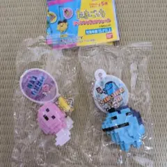 たまごっち ドットフィギュアチャーム まるてん・ぎんじろっち セット ガチャ