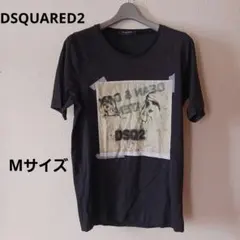 DSQUARED2 半袖 レアTシャツ ブラック おしゃれのサムネイル