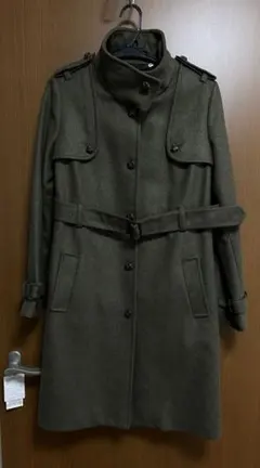 ＊最終価格＊【美品】HARNOLD BROOK オリーブグリーン トレンチコート
