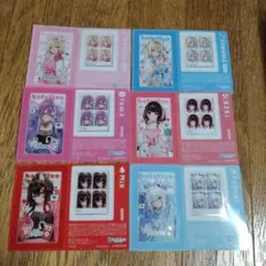 ホロライブ ローソン クリアシート 6枚セット