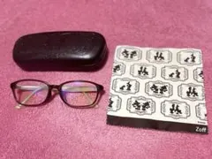 【Zoff】ディズニー　PCメガネ ブルーライトカット 【度なし】
