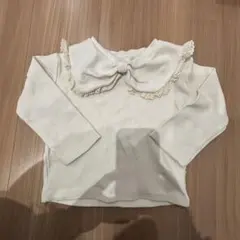 Aosta ホワイトリボンTシャツ XL