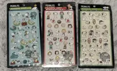 PEANUTS ボンボンドロップ シール 3セット