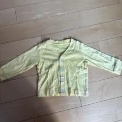ユニクロ　ベビー　カーディガン　長袖　羽織　薄手　秋服　80