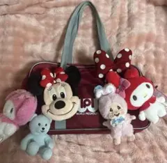 旧ワッぺ 赤 ワールドペガサス JKスクバ ぬいぐるみキーホルダー付き