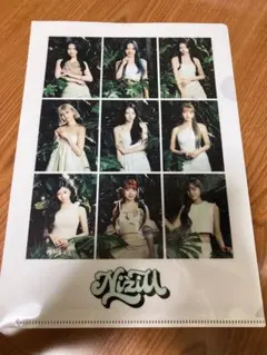 NiziU クリアファイル 集合写真 タレントグッズ