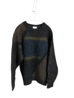 90s design knit Lサイズ　 短丈ボックス