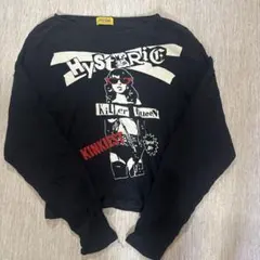 HYSTERIC ブラック 長袖Tシャツ