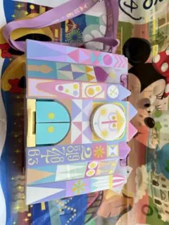 イッツ・ア・スモールワールド ポップコーンバスケット