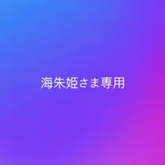 海朱姫さま専用ページ