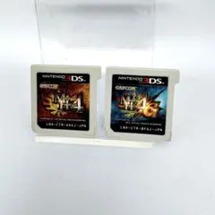 3DS モンスターハンター　4 4G セット　ソフトのみ S1