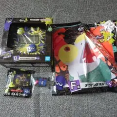 スプラトゥーン 一番くじ ナワバリバトル サウンドクロック タオル ストラップ