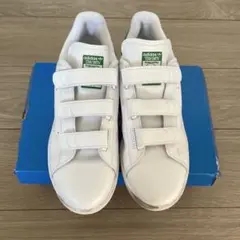 adidas Stan Smith グリーン ベルクロ　25cm