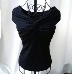 EPOCA　ノースリーブ ドレープ カットソー