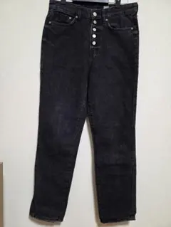 H&M &DENIM VINTAGE FIT ハイウエスト デニム 28
