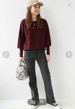 JOURNALSTANDARDrelumeウォッシャブルクルーネックプルオーバー