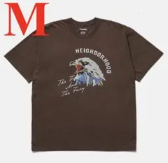 NEIGHBORHOOD イーグル Tシャツ ブラウン Mサイズ　NH 261 NEIGHBORHOOD イーグル Tシャツ ブラウン Mサイズ NH 261 - メルカリ