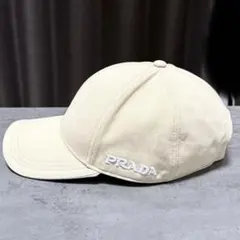 PRADA プラダ ベースボールキャップ ベージュ Mサイズのサムネイル