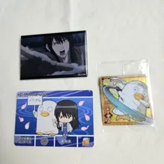 銀魂　桂小太郎　エリザベス　スクエア缶バッジ　カードダス　ウエハース　まとめ売り