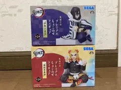 鬼滅の刃 プレミアムちょこのせフィギュア ✨ 煉獄 杏寿郎 & 伊黒 小芭内 ✨