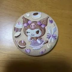 刺繍缶バッジ サンリオキャラクターズ クロミ