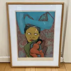 竹中三郎 大きな油絵 額入 出品作品 - メルカリ