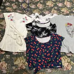 ショート丈＆ロンTなど５点