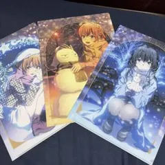 やはり俺の青春ラブコメはまちがっている　俺ガイル　クリスマスクリアファイル　３枚