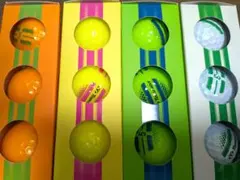 TOBUNDA ONE LINE ゴルフボール4スリーブ12個