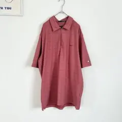 ナイキ/NIKE タイガーウッズ　ゴルフウェア　半袖　ポロシャツ　マルチボーダー