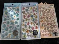 ボンボンドロップシール　しずくちゃん・しずくの森のなかまたち＆ハムスター