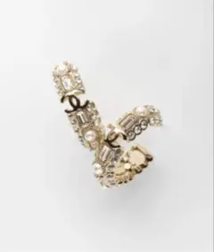 CHANEL フープピアス