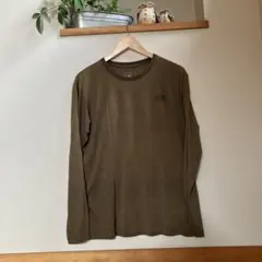 THE NORTH FACE 長袖Tシャツ オリーブLサイズ