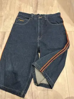 nevダークブルー デニムショートパンツ