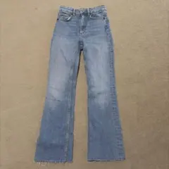 ZARA ライトブルーフレアパンツ EUR 32