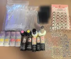 ネイルカラー・アート用品セットまとめ売り