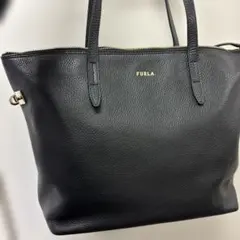 新品　FURLA STERO MEG600 黒 トートバッグ