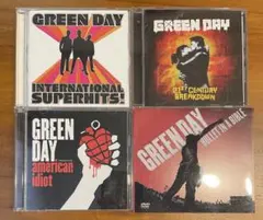 Green Day CD DVD 4枚セット