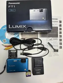 デジタルカメラ Lumix DMC-FT1 防水 動作確認済み 付属品あり パナソニック LUMIX FT1 防水デジタルカメラ